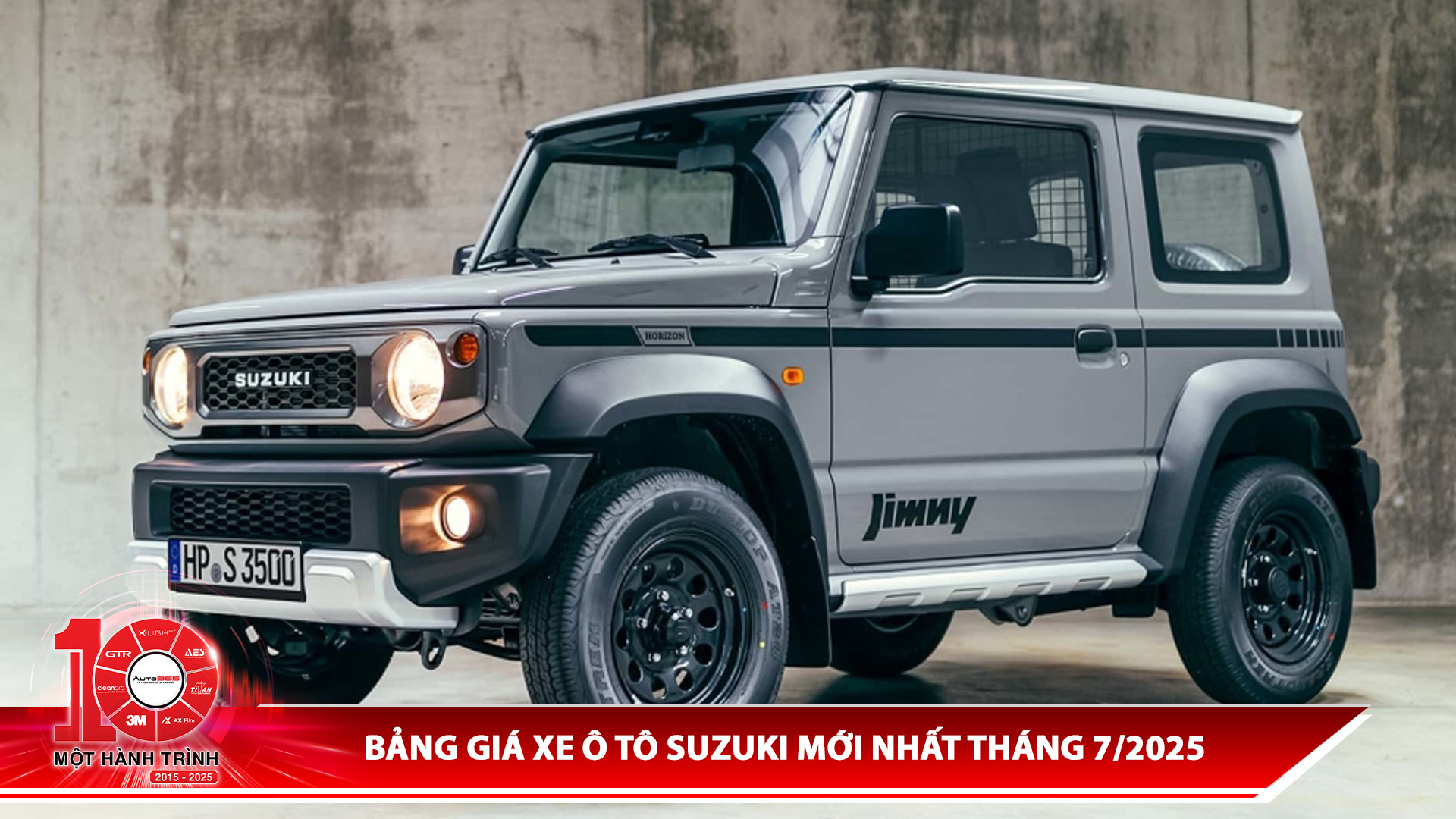 Bảng giá xe ô tô Suzuki mới nhất tháng 7/2025